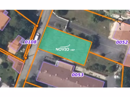 vente terrain 554 m² à montamisé (86360)  50 000 €