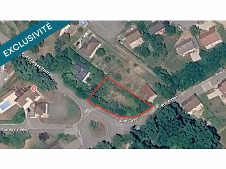 vente terrain à batir 700 m² à choisey (39100)  55 000 €