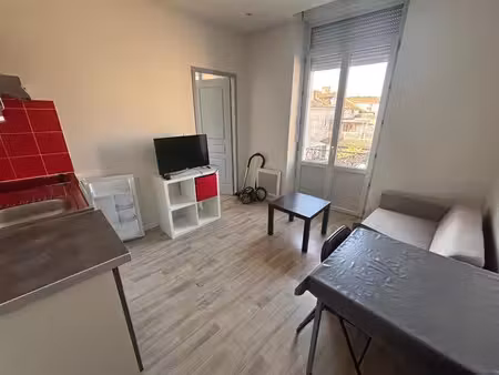 location meublée appartement 2 pièces 23.15 m² à perigueux (24000)  466 €