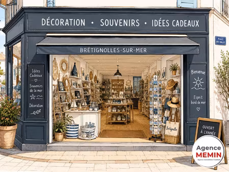 fonds de commerce à brétignolles-sur-mer