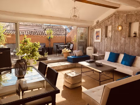 le val - maison de maître avec appartement au rdc et terrass