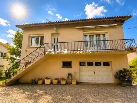 montrabé - maison t5 - 94m2 - terrain 1322 - garage + sous sol 74m2 -