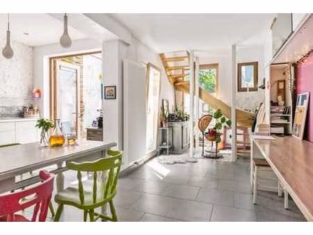 maisonette de caractère avec jardin de ville d’anvers