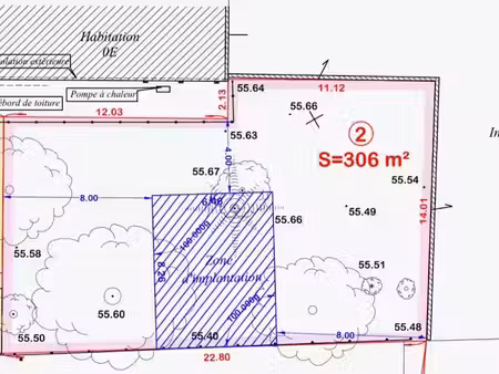 vente terrain 306 m² à franconville (95130)  185 000 €