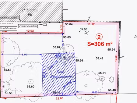 vente terrain 306 m² à franconville (95130)  199 000 €