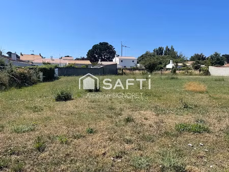 vente terrain à batir 560 m² à l'epine (85740)  291 000 €