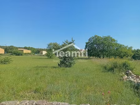 vente terrain à batir 1160 m² à saint-remèze (07700)  106 786 €