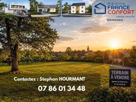 vente terrain 600 m² à acheres-la-foret (77760)  90 000 €