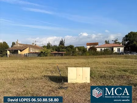 vente terrain 441 m² à saint-sulpice-de-faleyrens (33330)  86 500 €