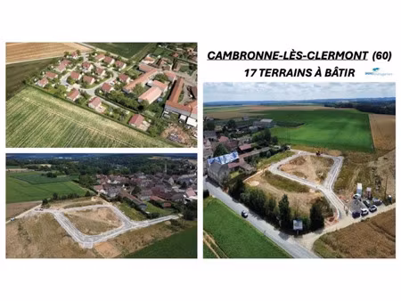 vente terrain 509 m² à cambronne-lès-clermont (60290)  88 500 €