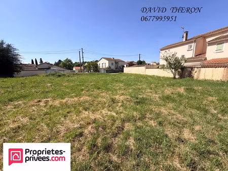 vente terrain 639 m² à ales (30100)  92 000 €
