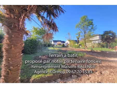 vente terrain 346 m² à egly (91520)  143 000 €