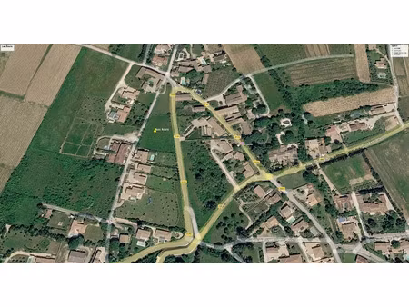 vente terrain 1368 m² à castillon-du-gard (30210)  200 000 €