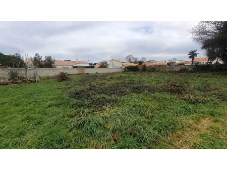vente terrain 726 m² à dompierre-sur-mer (17139)  289 000 €