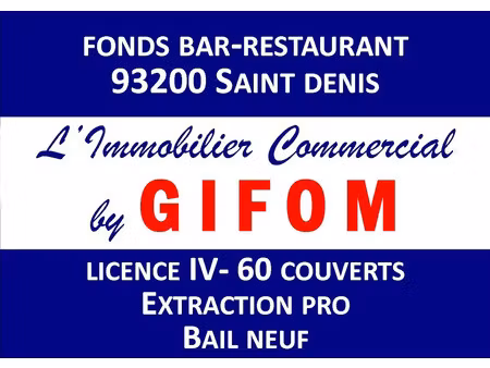 vente locaux professionnels 134 m² à la plaine saint denis (93210)  70 000 €