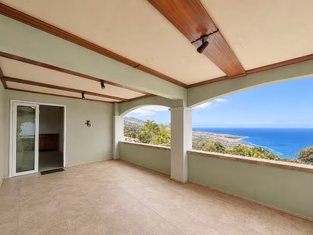 maison f4 + 3 studios avec vue mer panoramique ? les colimaçons  saint-leu