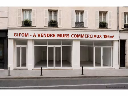 vente locaux professionnels 0 pièces 186 m² à paris 12ème (75012)  1 330 000 €