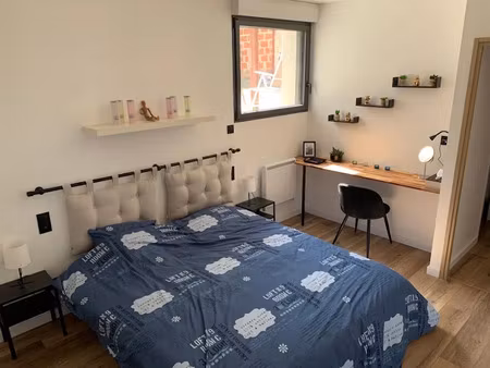 location meublée chambre 1 pièce 9 m² à arras (62000)  380 €