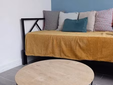 location meublée appartement 1 pièce 14 m² à le mans (72000)  450 €