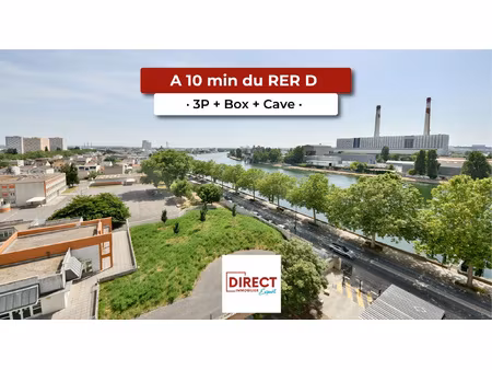 appartement 3p + parking + cave