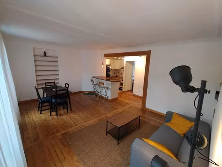 location meublée appartement 2 pièces 46 m² à paris 17ème (75017)  1 650 €