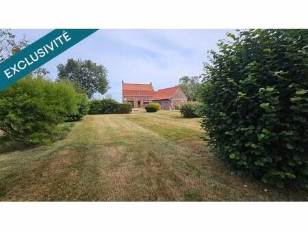 en quete de calme et de verdure? cette maison flamande individuelle de 123 m² vous séduira