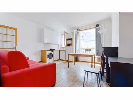 location appartement 1 pièce 23 m² à paris 17ème (75017)  1 071 €