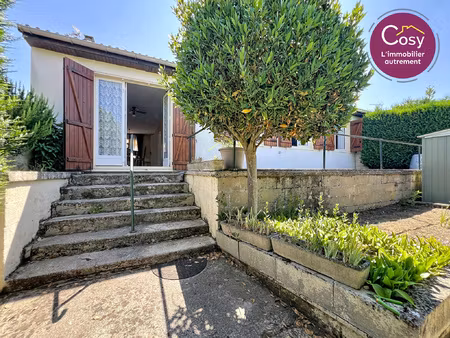 plain pied  deux chambres  garage limitrophe soissons.