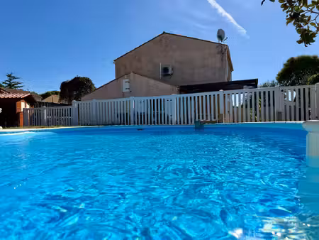 villa 115m² armissan – calme absolu  piscine sel  clim  grand jardin - sans agence