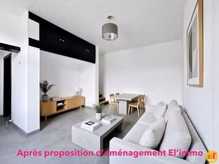 magnifique maison 3f renovee 2 chambres - parking -terrasse