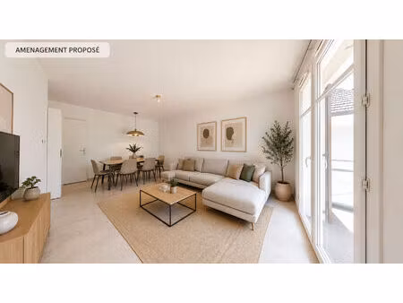 vente appartement 3 pièces  65.00m²  pontault