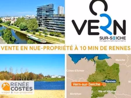 vente en nue propriété - h70 ans - rennes (35000)