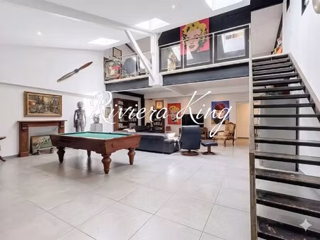 espace atypique - nice port – loft esprit atelier et galerie