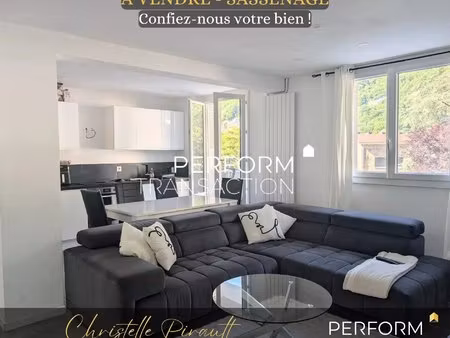 achat appartement 2 pièces 44m² sassenage 38360