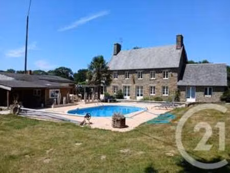vente maison piscine à saint-sauveur-la-pommeraye (50510) : à vendre piscine / 208m² saint