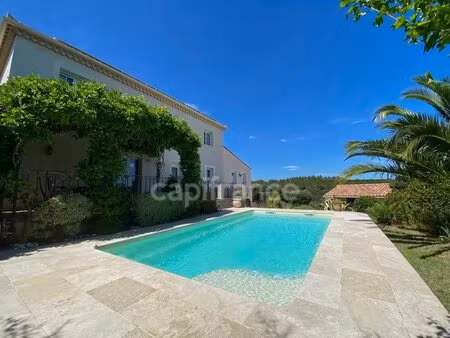 maison à vendre avec vue panoramique à saint maximin (30)