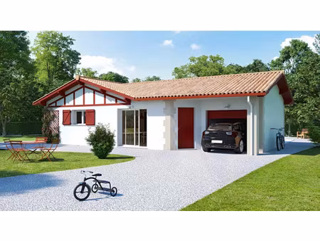 vente maison neuve 4 pièces 90 m² à soustons (40140)  395 000 €