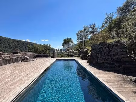 propriété de campagne de prestige de 6 pièces en vente anduze  france
