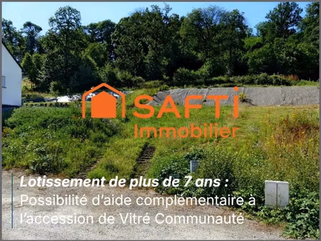 vente terrain 544 m² montreuil-sous-pérouse (35500)
