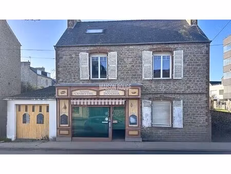 dinard - maison en pierre avec local commercial - travaux à prévoir