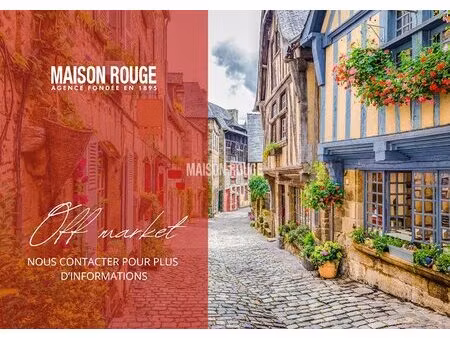 dinan centre ville style loft avec garage et 4 chambres .