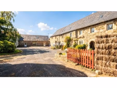 manoir du xive siècle avec dépendances  gîte et 8 5 hectares de terrain propriété de...