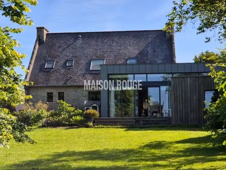 maison en granit & ossature bois -170 m² - terrain paysagé de 7 875 m² - cadre champêtre..