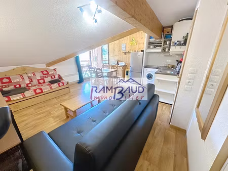 vente appartement 2 pièces 29.79 m² à valmeinier (73450)  118 000 €