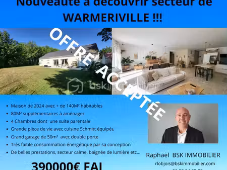 maison de 142 m² à isles-sur-suippe