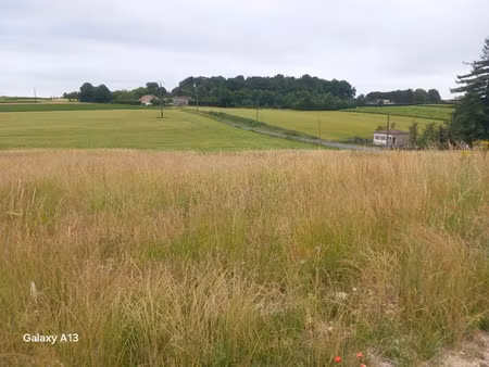vente terrain 931 m² à mortiers (17500)  23 275 €