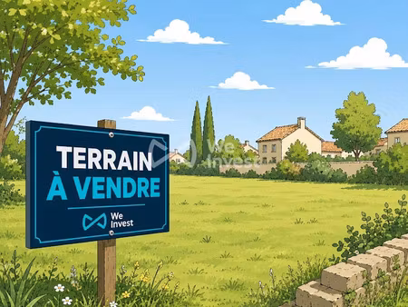 vente terrain à batir 361 m² à teloché (72220)  44 000 €