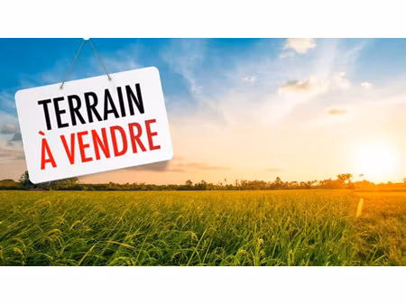 vente terrain 1000 m² à la chapelle-sur-dun (76740)  55 000 €