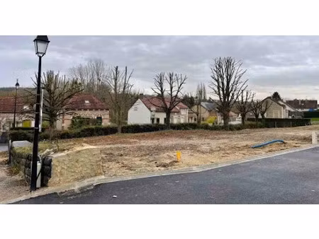 vente terrain à batir 436 m² à saintines (60410)  80 900 €