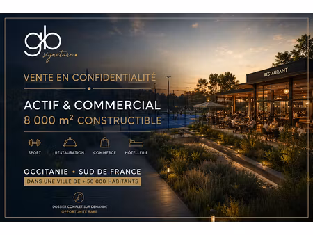 vente locaux professionnels 0 pièces 1400 m² à narbonne (11100)  1 240 200 €
